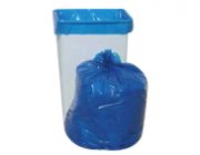 Blue, Coreless Trash Bags & Can Liners, 13 Gallon, 24 x 33", 1.1 Mil LLDP-0