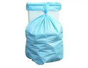 Light Blue, Coreless Trash Bags & Can Liners, 13 Gallon, 24 x 33", 1.1 Mil LLDP-0