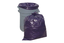 Green, Trash Bags & Can Liners, 55 Gallon, 36 x 56, 2 Mil LLDP, 100/Carton