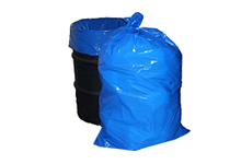 Noramco R386017K 55 Gallon Black Trash Bag Liners, Coreless Roll, 200  Bags/Case
