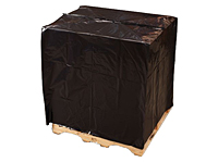 2 mil Pallet Top Covers - Black with UVI/UVA, 51 x 49 x 73"-0