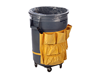 40-45 Gallon 3 Mil Clear Low Density Liners, 40 x 48"-0