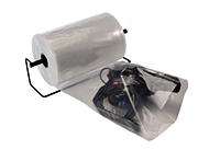 6 Mil Clear Poly Tubing, 24" x 600'-1/Roll